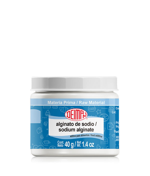 Alginato de Sodio de 40gr.