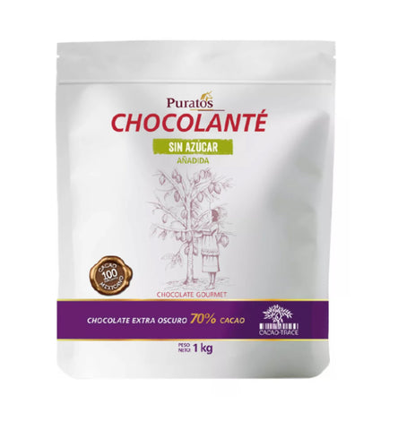 Cobertura de Chocolate Extra Oscuro Sin Azucar