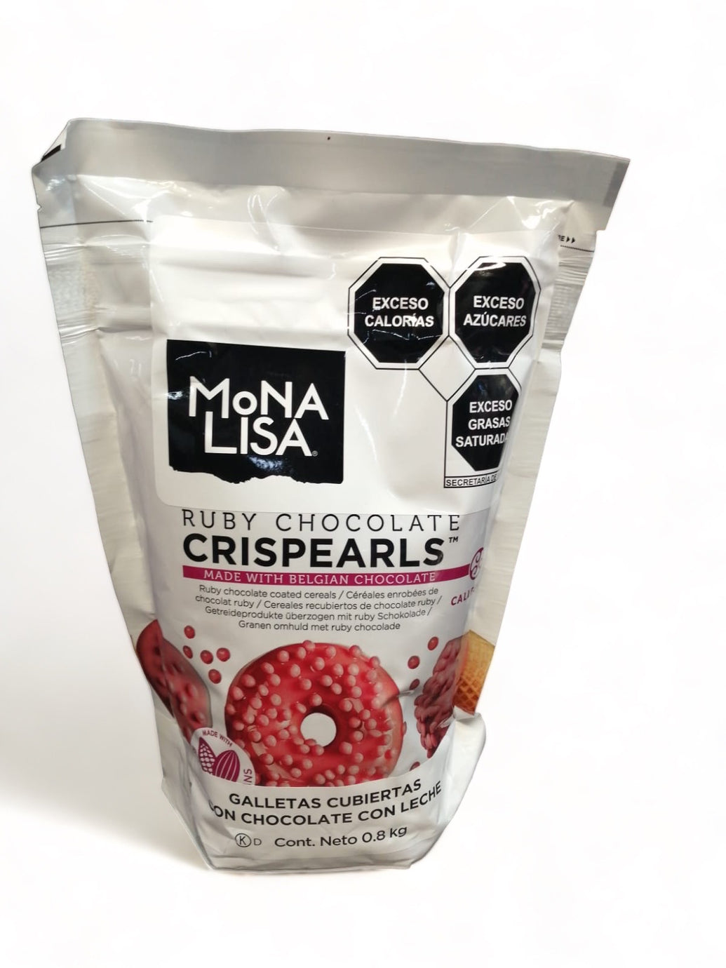 Ruby Chocolate Crispearls Mona Lisa (Bolsa 800gr) – La Alpina