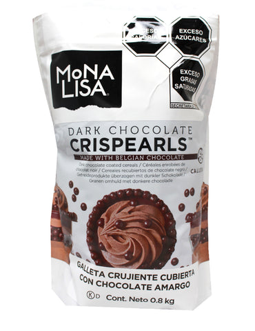 Crispearls Dark Chocolate “Mona Lisa”